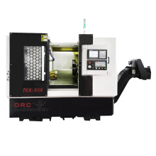 CNC Drehmittelmaschinen CNC Slant Bett Automatisch Metallfahrmaschinenhersteller TCK50A